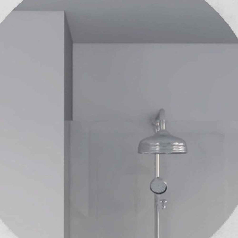 24" Clear Square Framed Bathroom Over Vanity Mirror