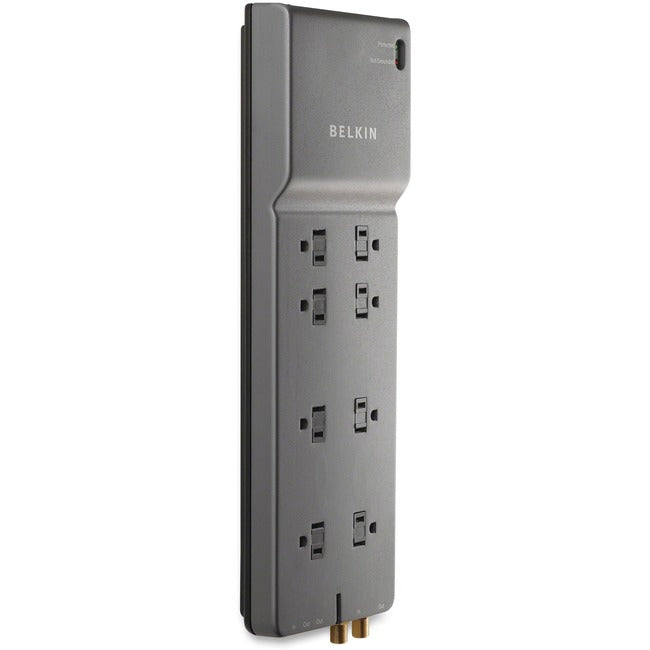 Belkin Home/Office BE108230-12 8-Outlets Surge Suppressor - GreatEagleInc