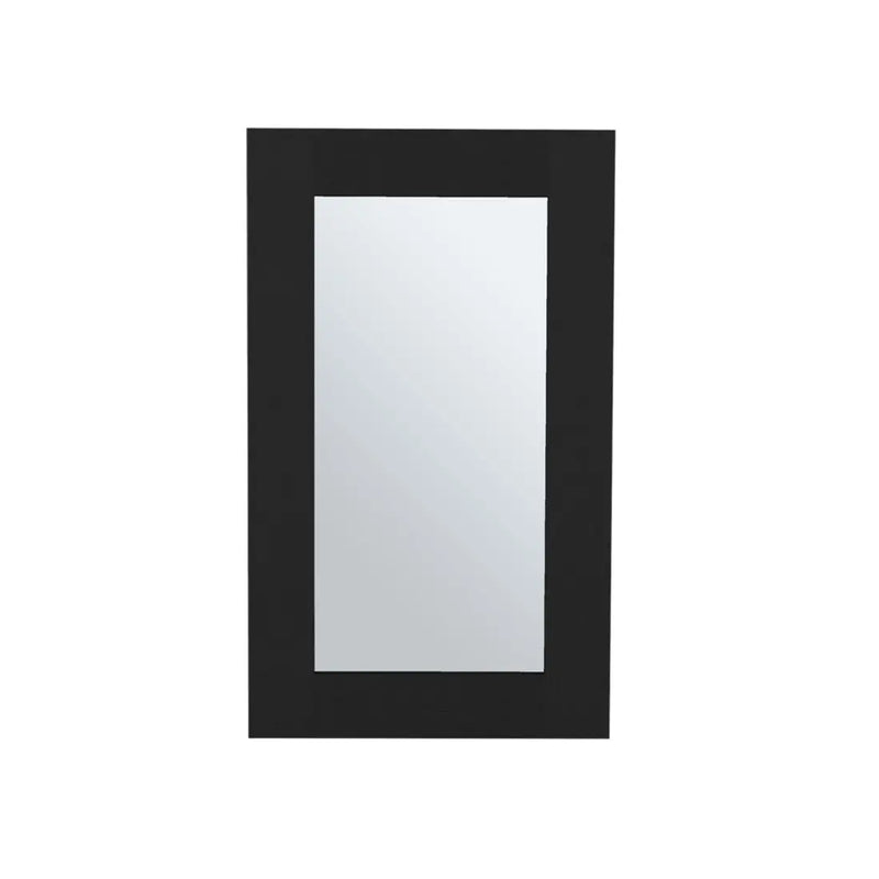 15" Black Wood Floating Bathroom Vanity - GreatEagleInc