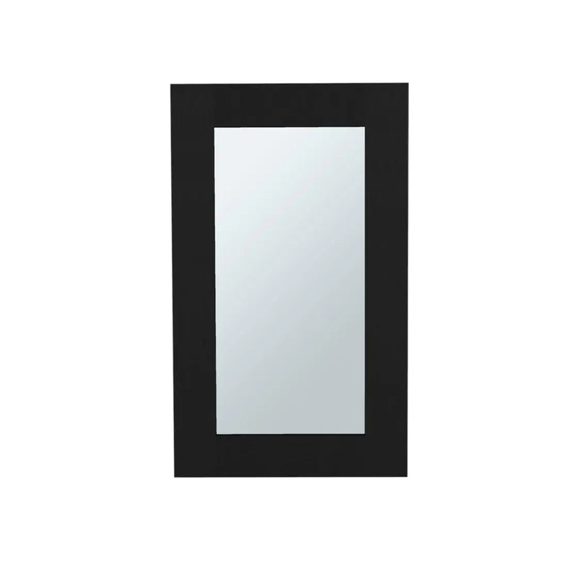 15" Black Wood Floating Bathroom Vanity - GreatEagleInc