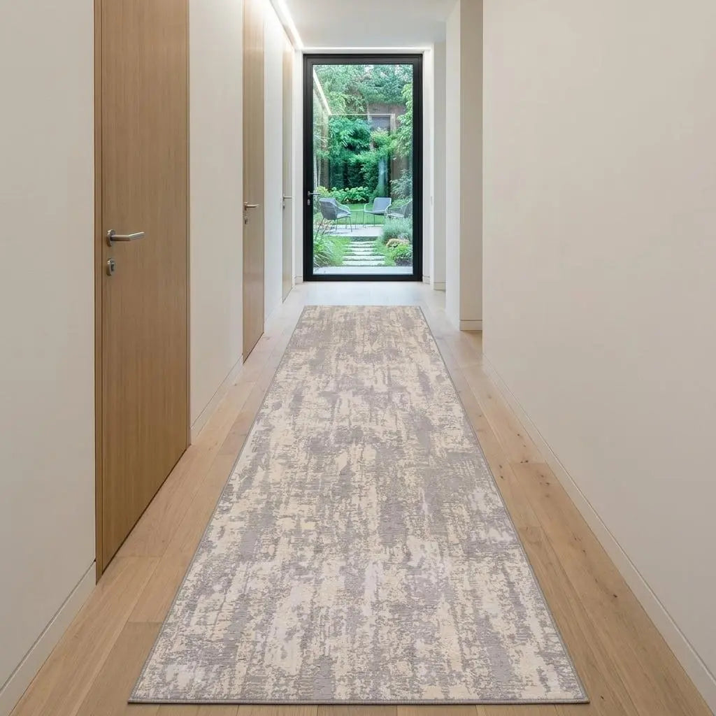 15' Gray Ivory Beige Cream And Taupe Area Rug Homeroots Home Decor