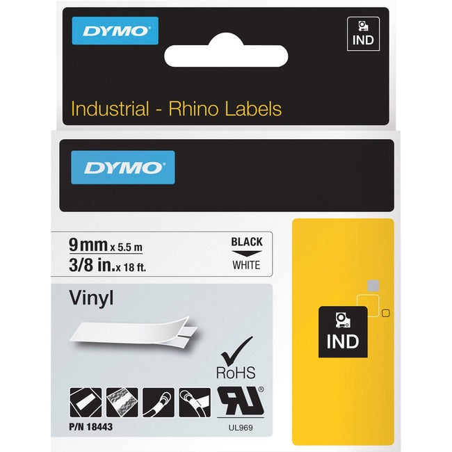 Dymo Rhino Industrial Vinyl Labels - GreatEagleInc