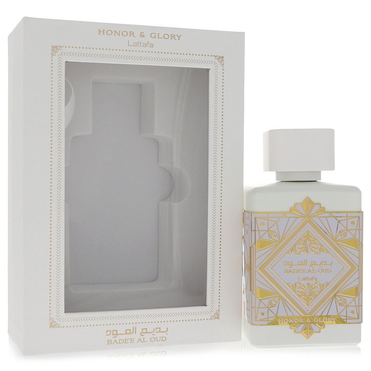 Lattafa Badee Al Oud Honor & Glory by Lattafa Eau De Parfum Spray (Unisex) 3.4 oz for Men Default Title