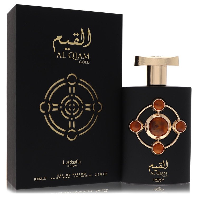 Lattafa Pride Al Qiam Gold by Lattafa Eau De Parfum Spray (Unisex) 3.4 oz for Men - GreatEagleInc
