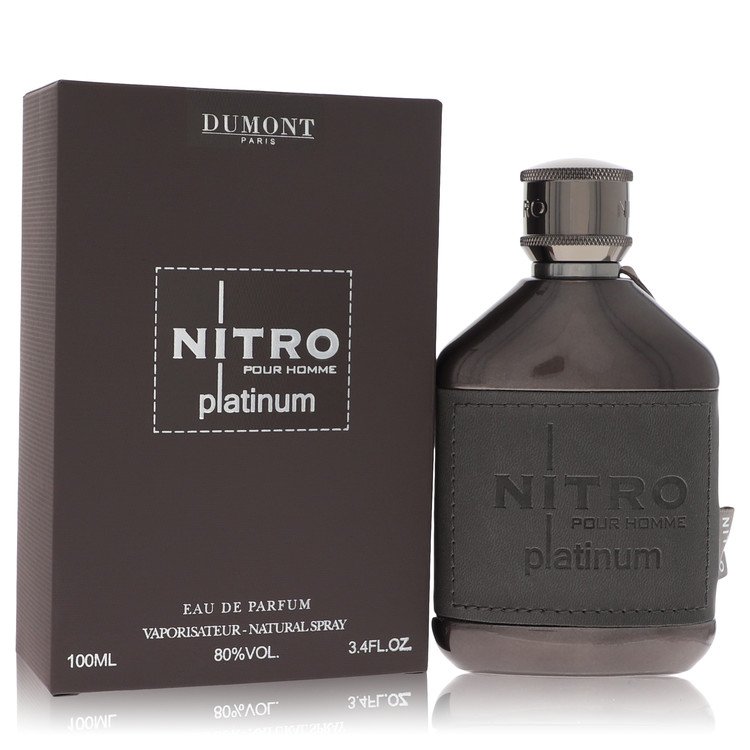 Dumont Nitro Platinum by Dumont Paris Eau De Parfum Spray 3.4 oz for Men Default Title