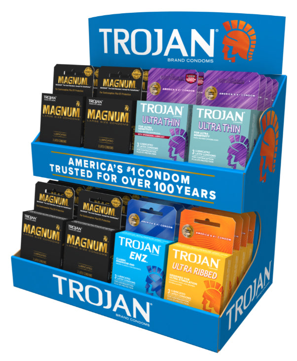 Trojan Counter Unit Display 32 Ct