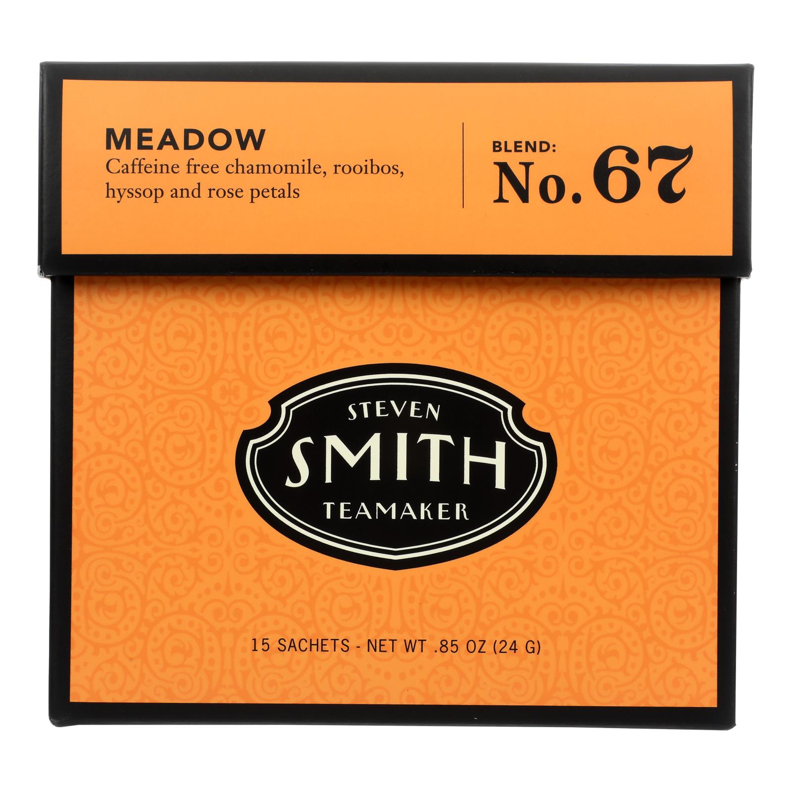Smith Teamaker Herbal Tea - Meadow - Case Of 6 - 15 Bags - GreatEagleInc