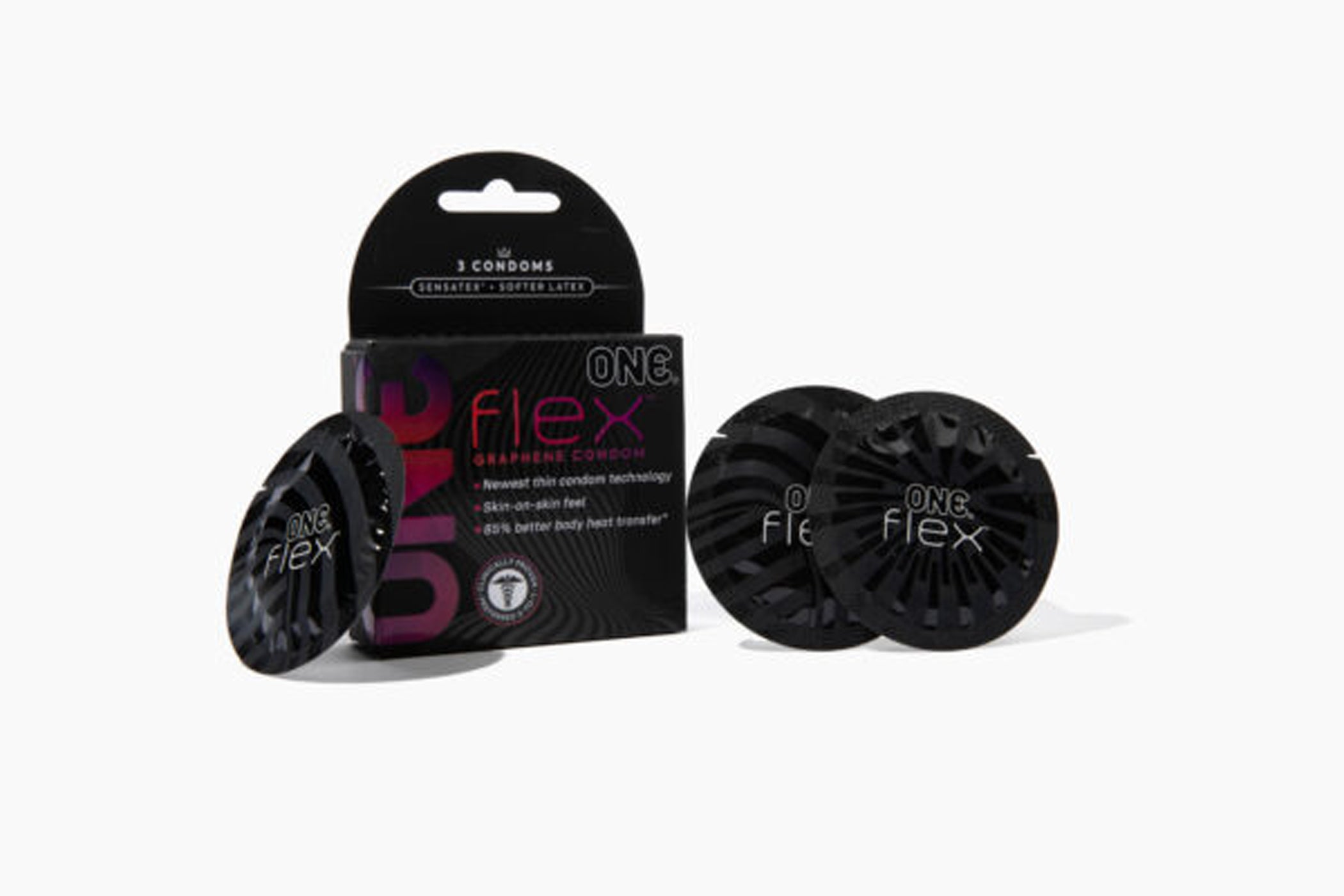 One Flex 3 Ct Condoms - GreatEagleInc