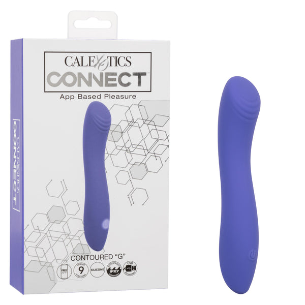 Calexotics Connect Contoured "G" - Periwinkle - GreatEagleInc