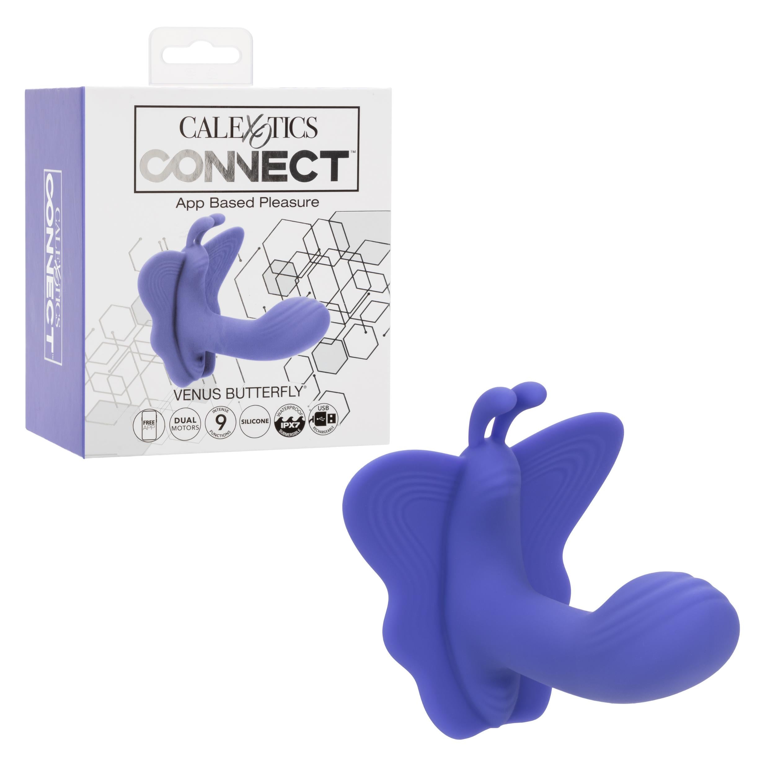 Calexotics Connect Venus Butterfly - Periwinkle - GreatEagleInc