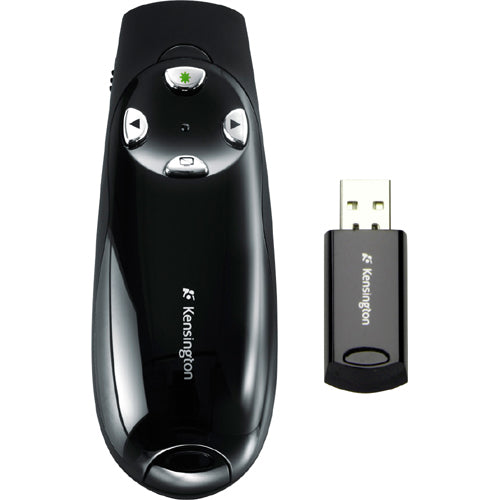 Kensington Wireless Presenter Pro with Green Laser - GreatEagleInc