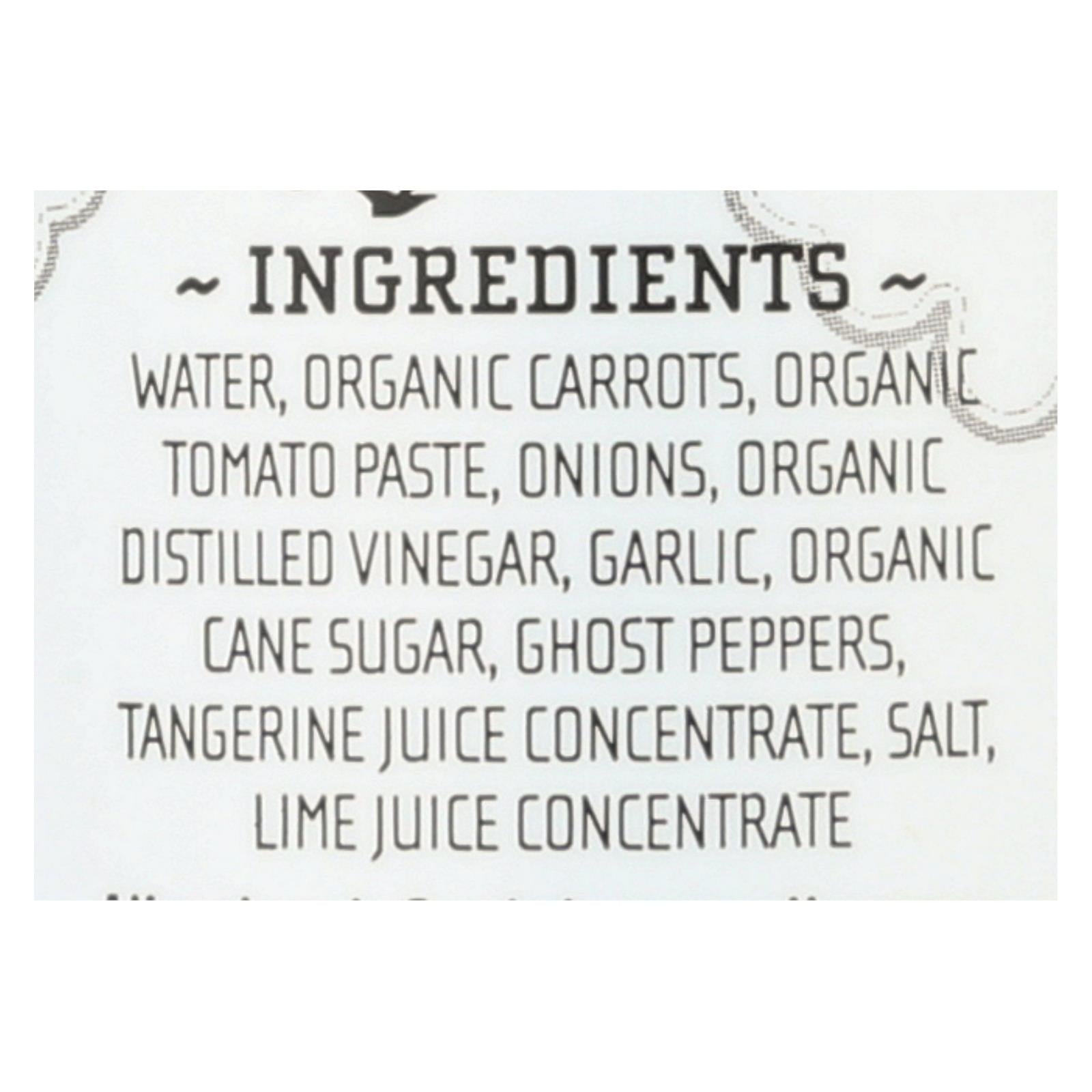 Yellowbird Sauce Ghost Pepper Condiment  - Case Of 6 - 9.8 Oz - GreatEagleInc