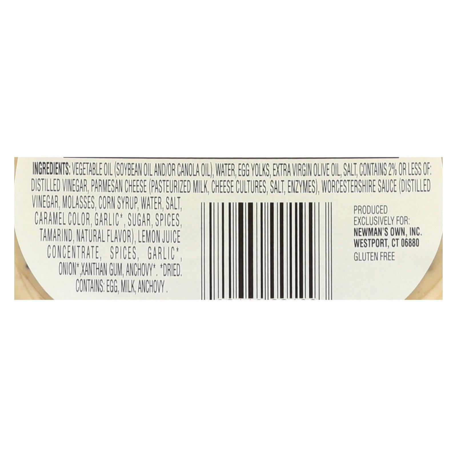 Newman's Own Caesar Dressing - Creamy - Case Of 6 - 16 Fl Oz. - GreatEagleInc