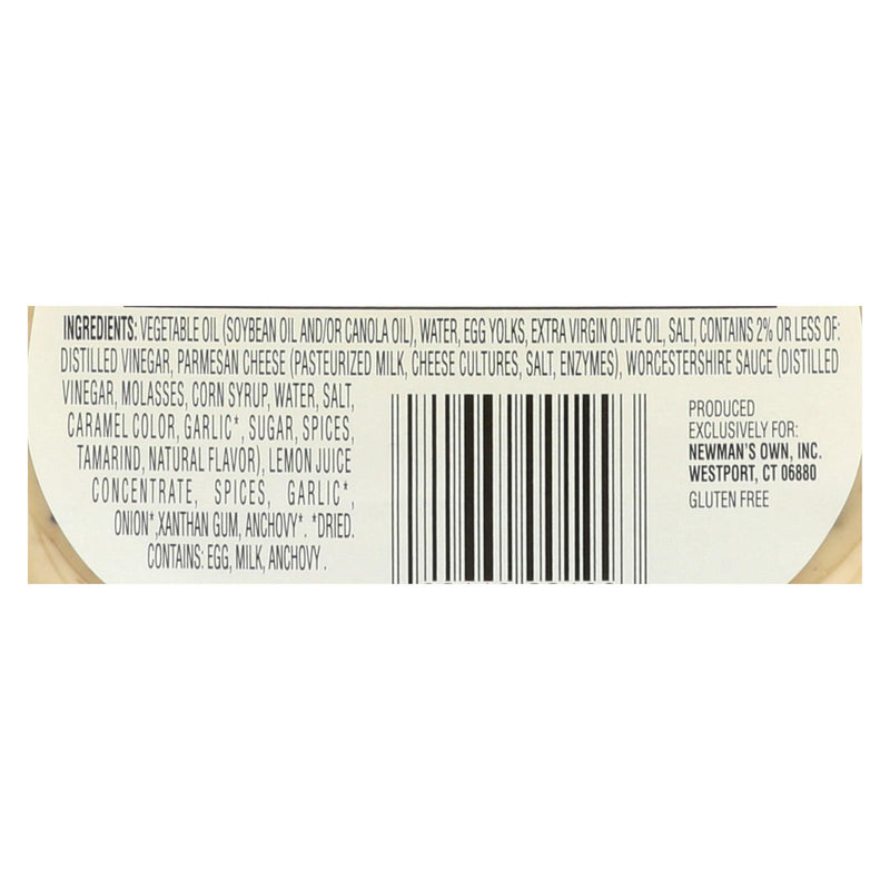 Newman's Own Caesar Dressing - Creamy - Case Of 6 - 16 Fl Oz. - GreatEagleInc