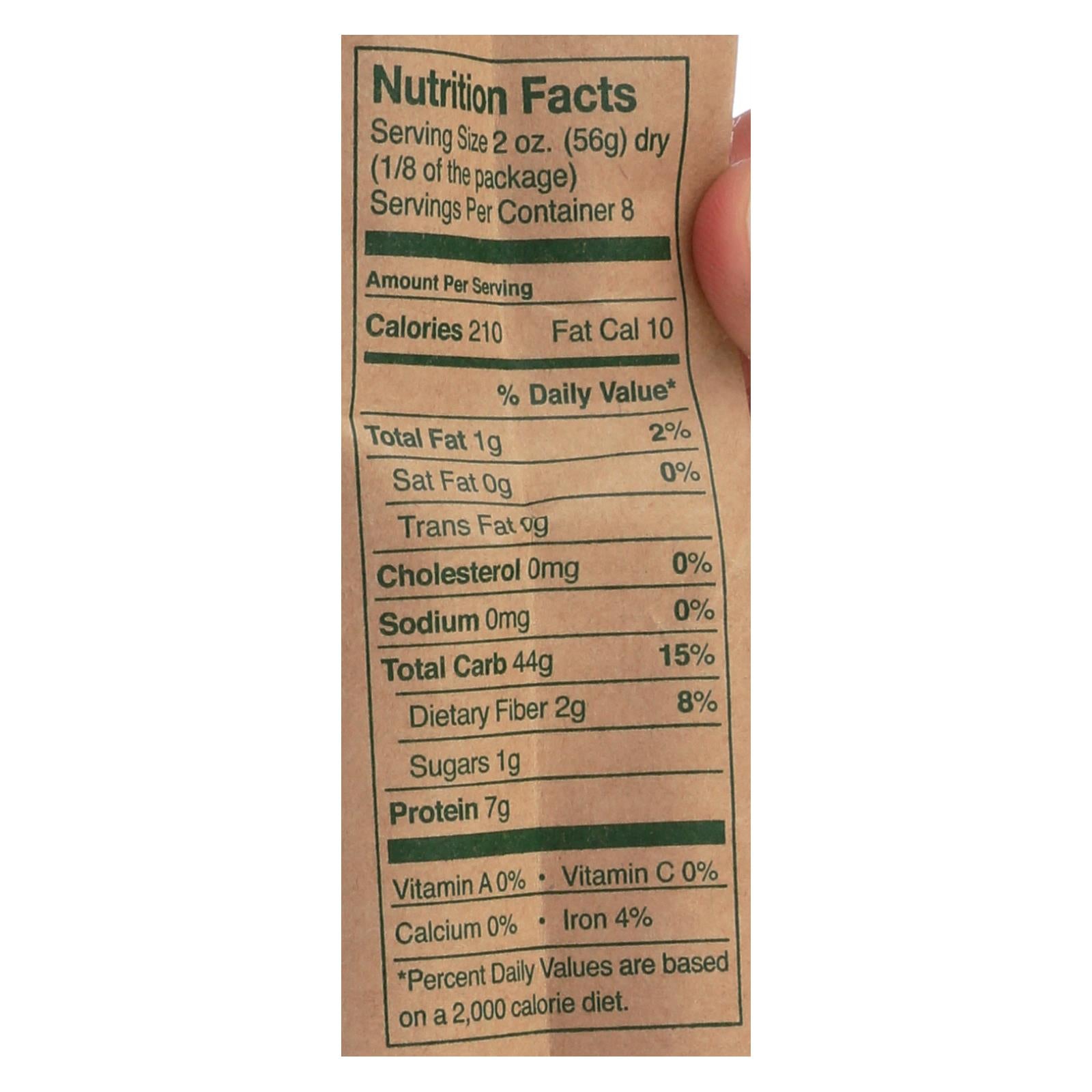 Montebello Organic Pasta - Capellini - Case Of 12 - 1 Lb. - Eco-Friendly Home & Grocery