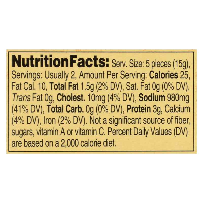 Reese Anchovies - Rolled - Case Of 10 - 2 Oz - GreatEagleInc