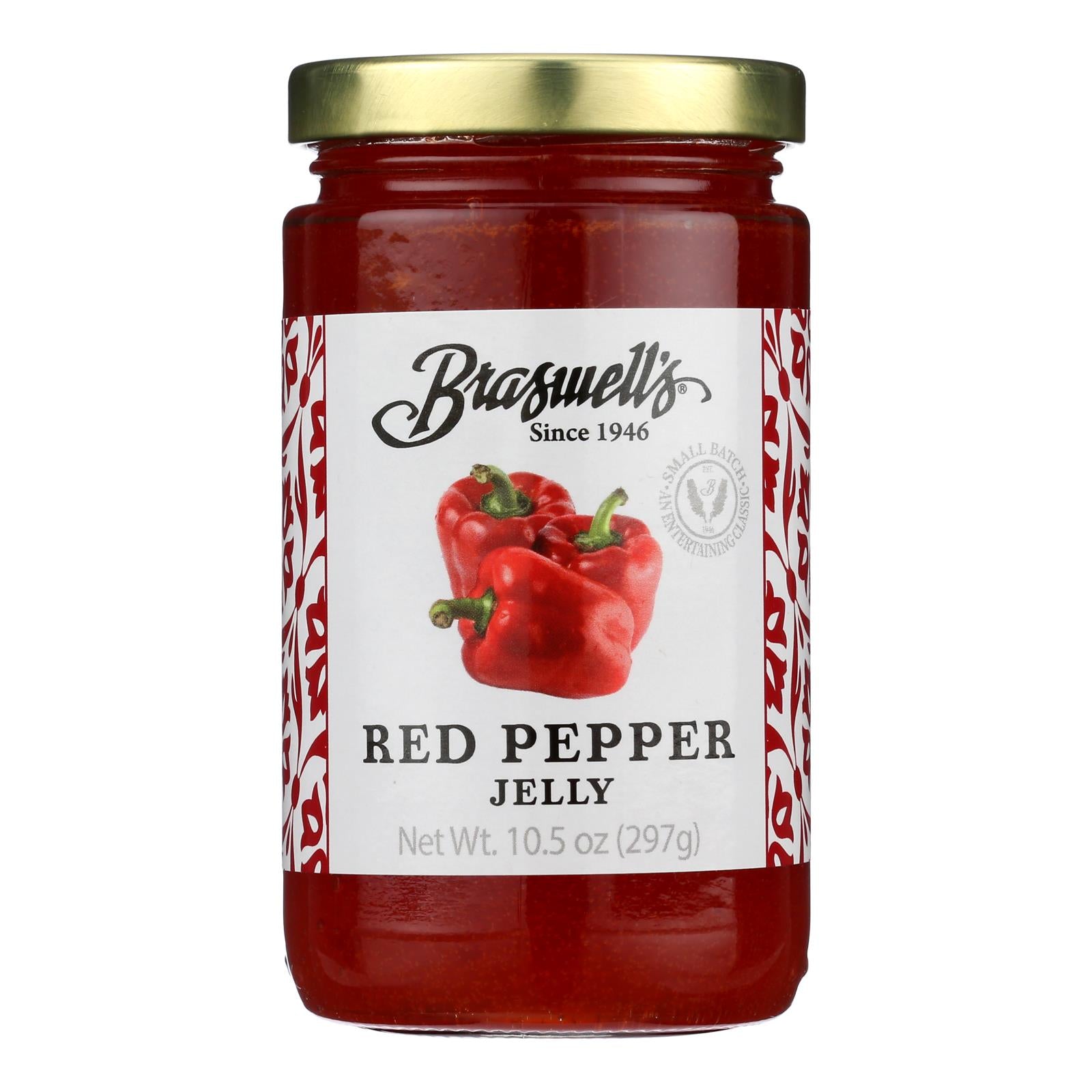 Braswell's - Red Pepper Jelly - Case Of 6 - 10.5 Oz. - GreatEagleInc