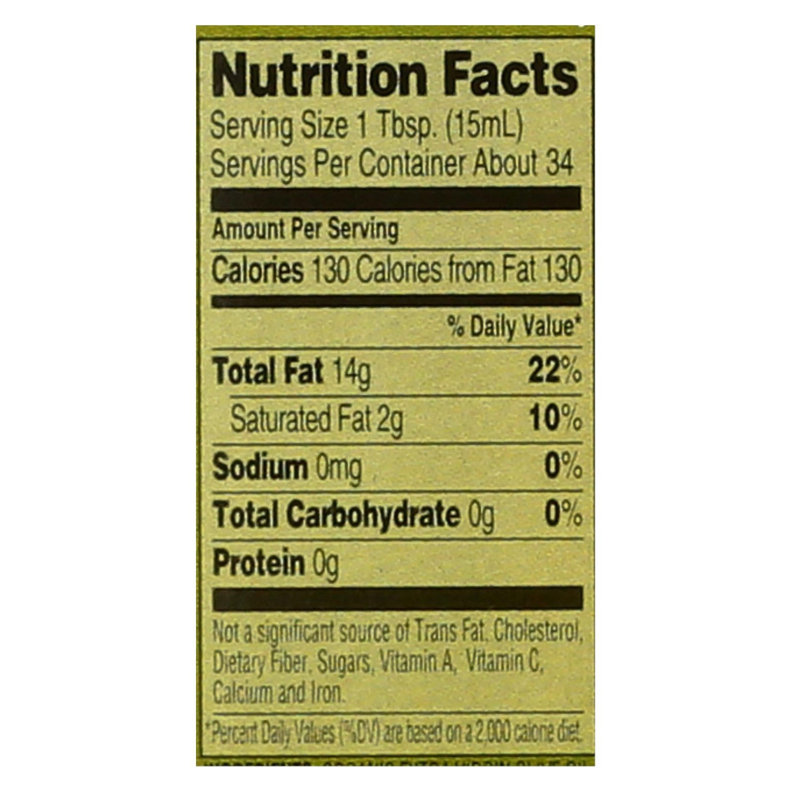 Newman's Own Organics Organic Olive Oil  - Case Of 6 - 16.9 Fl Oz. - GreatEagleInc