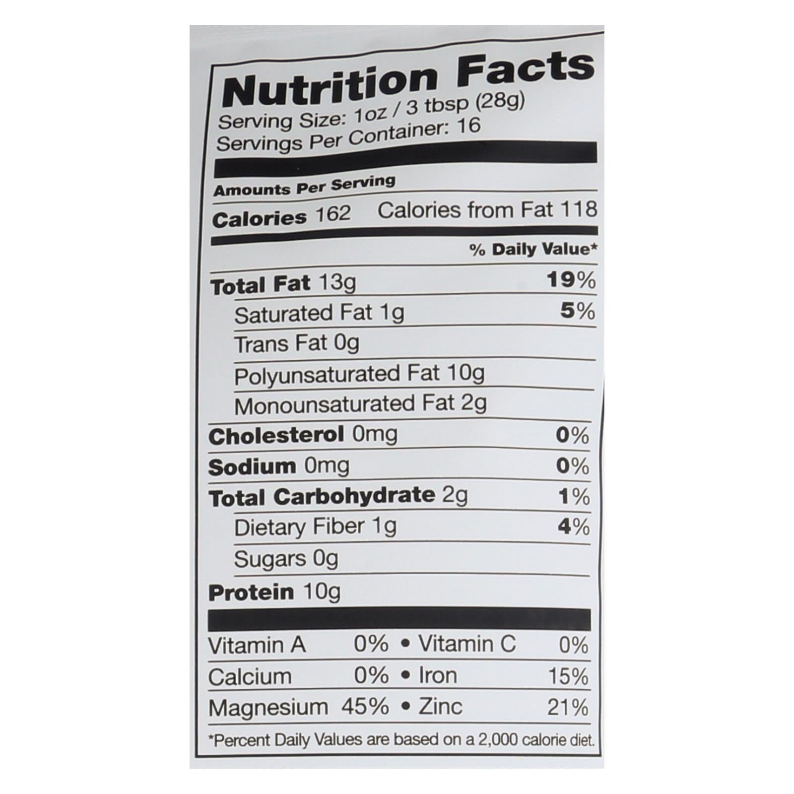 Sunfood - Hemp Seeds Shelled - 1 Each - 1 Lb - GreatEagleInc