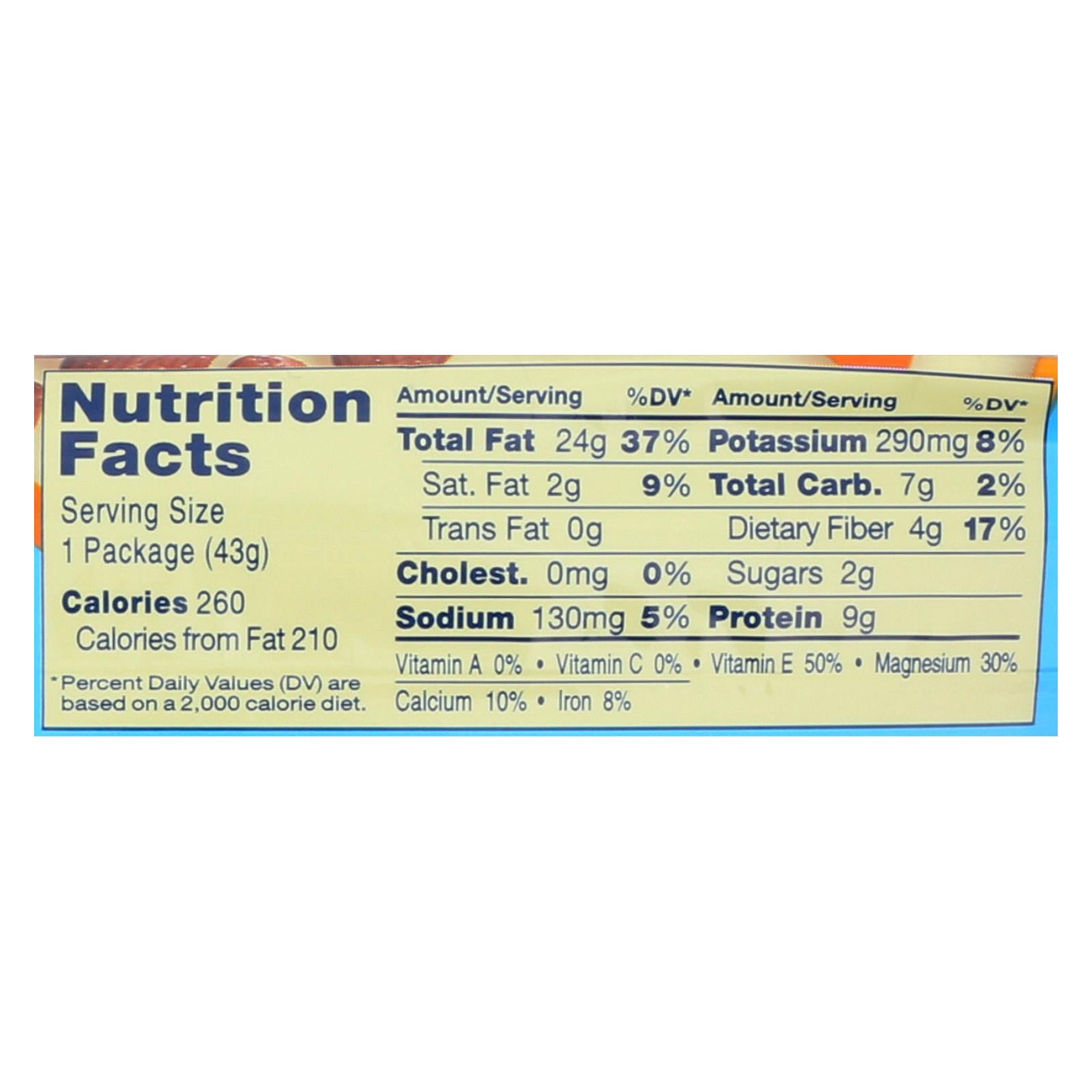 Blue Diamond - Almonds Roasted Salted Ss - Case Of 12 - 1.5 Oz - Home & Garden