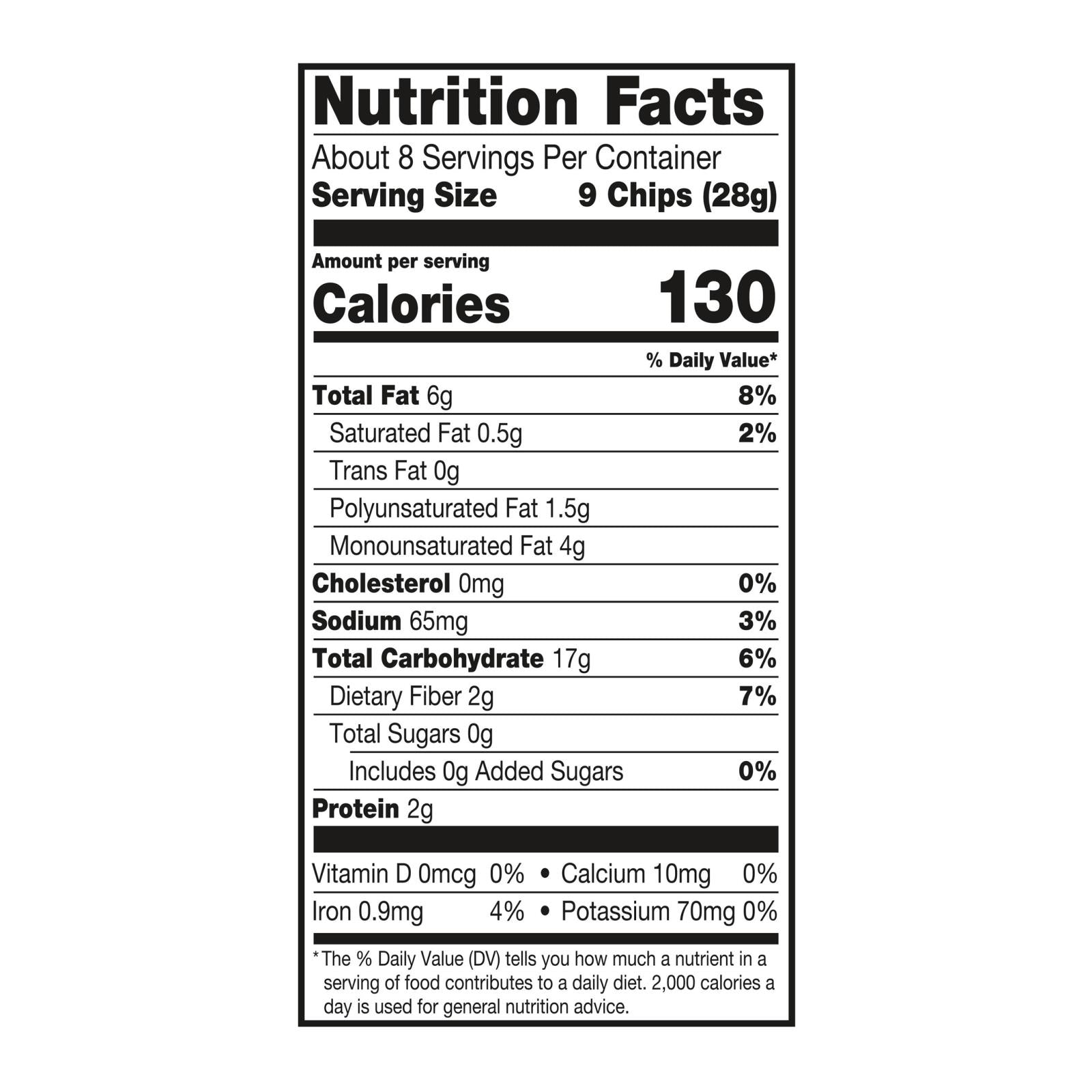 Late July Snacks - Tort Chips Multigrn Sea Salt Gluten Free - Case Of 12-7.5 Oz - GreatEagleInc