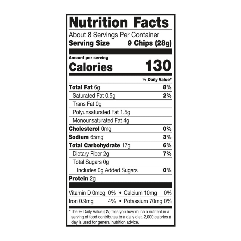 Late July Snacks - Tort Chips Multigrn Sea Salt Gluten Free - Case Of 12-7.5 Oz - GreatEagleInc