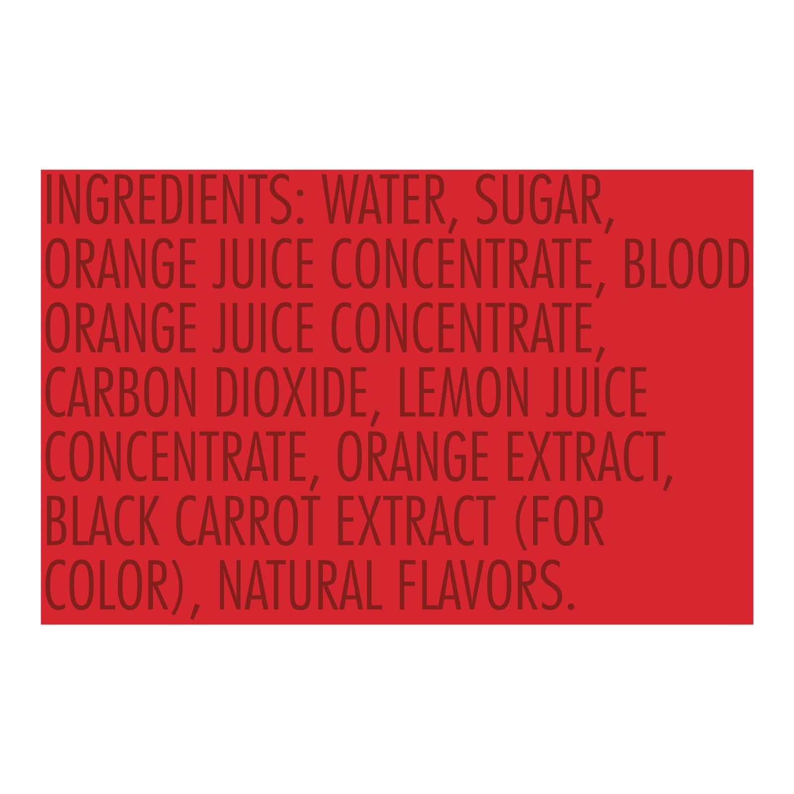 San Pellegrino - Sparkling Beverage Aranciata Rossa - Case Of 4-6/11.15z - GreatEagleInc