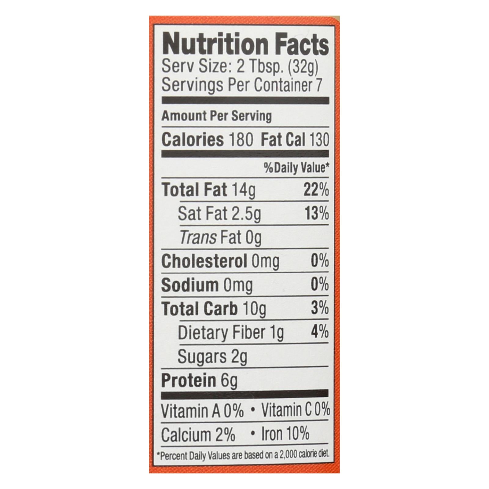 Artisana Cashew Butter - Organic - Case Of 6 - 8 Oz. - GreatEagleInc