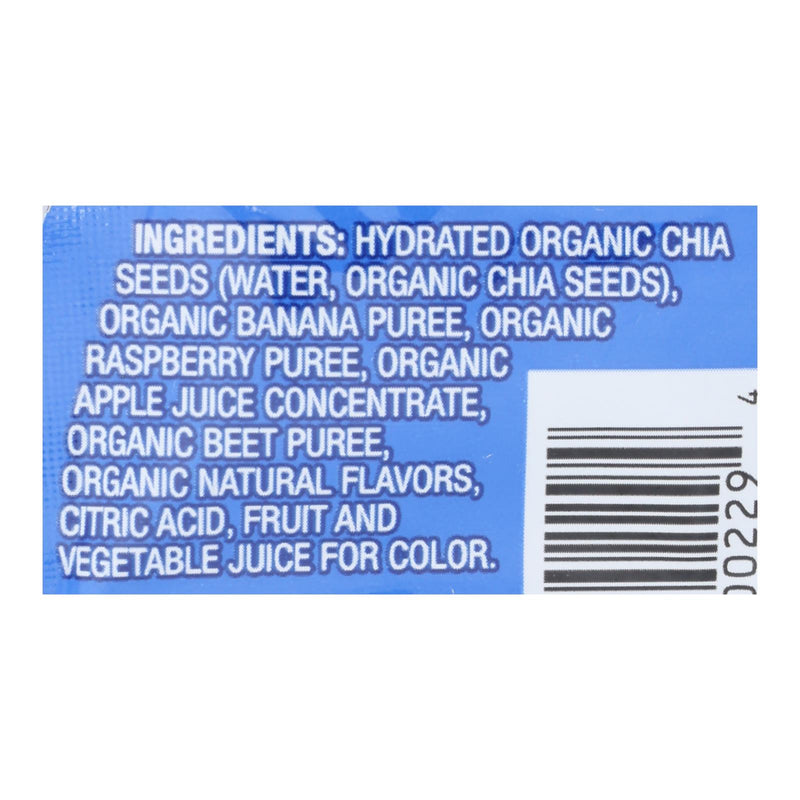 Mamma Chia Wild Raspberry Organic Vitality Snack - Case Of 16 - 3.5 Oz. - GreatEagleInc
