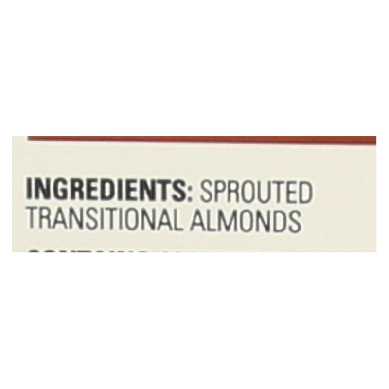 Living Intentions Activated Sprouted Nuts Unsalted Almonds  - Case Of 6 - 6 Oz - GreatEagleInc