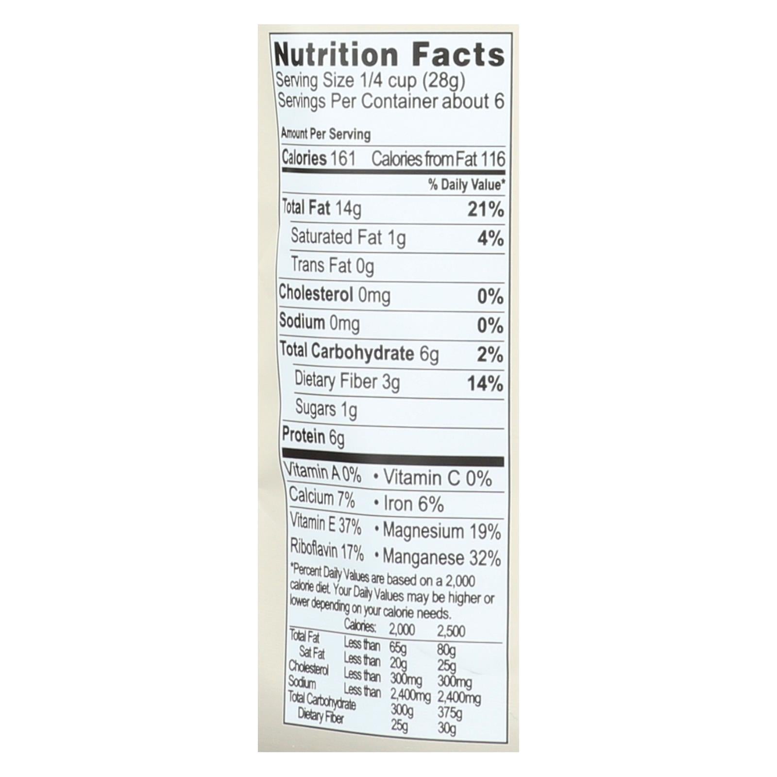 Living Intentions Activated Sprouted Nuts Unsalted Almonds  - Case Of 6 - 6 Oz - GreatEagleInc