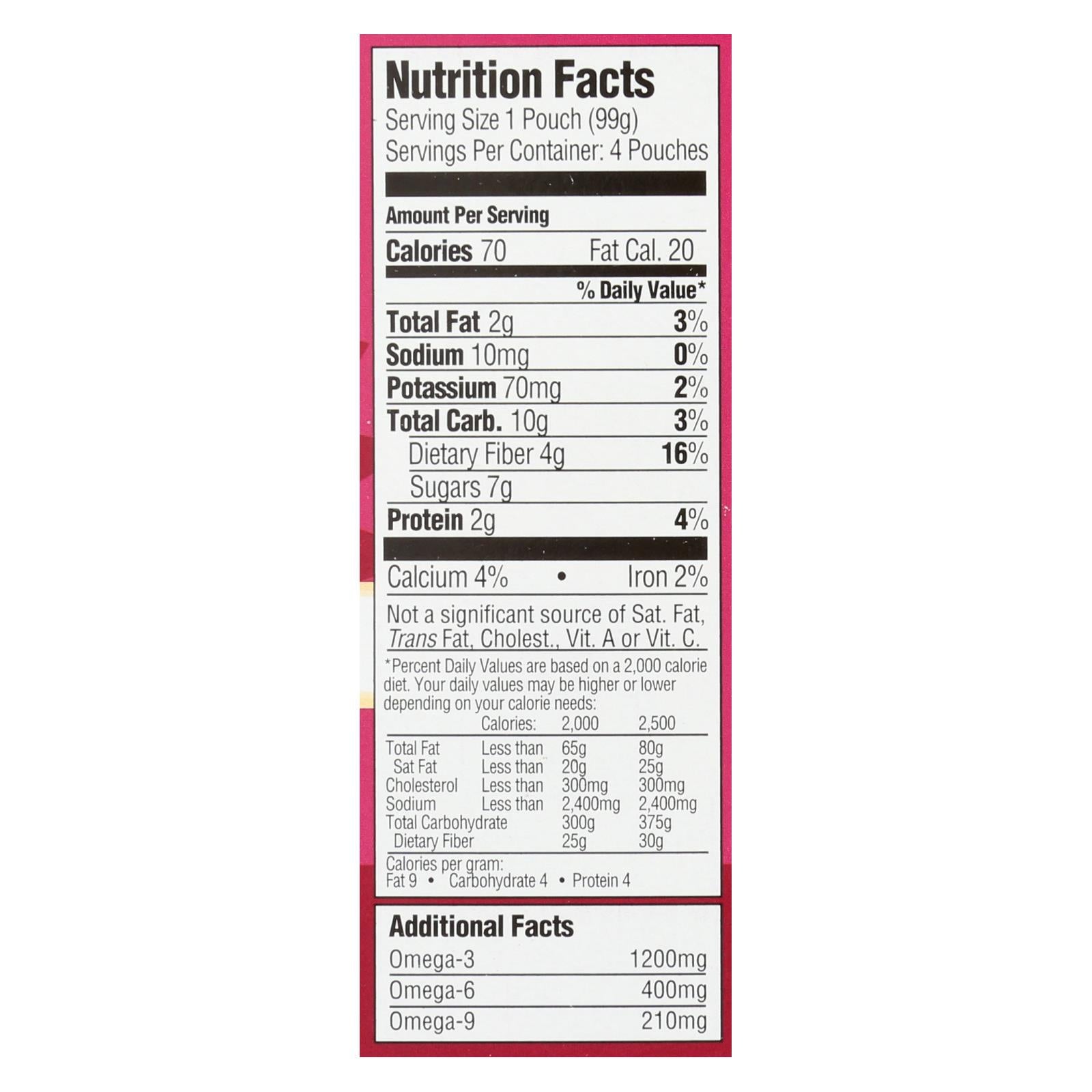 Mamma Chia Organic Squeeze Vitality Snack - Strawberry Banana - Case Of 6 - 3.5 Oz. - Eco-Friendly Home & Grocery