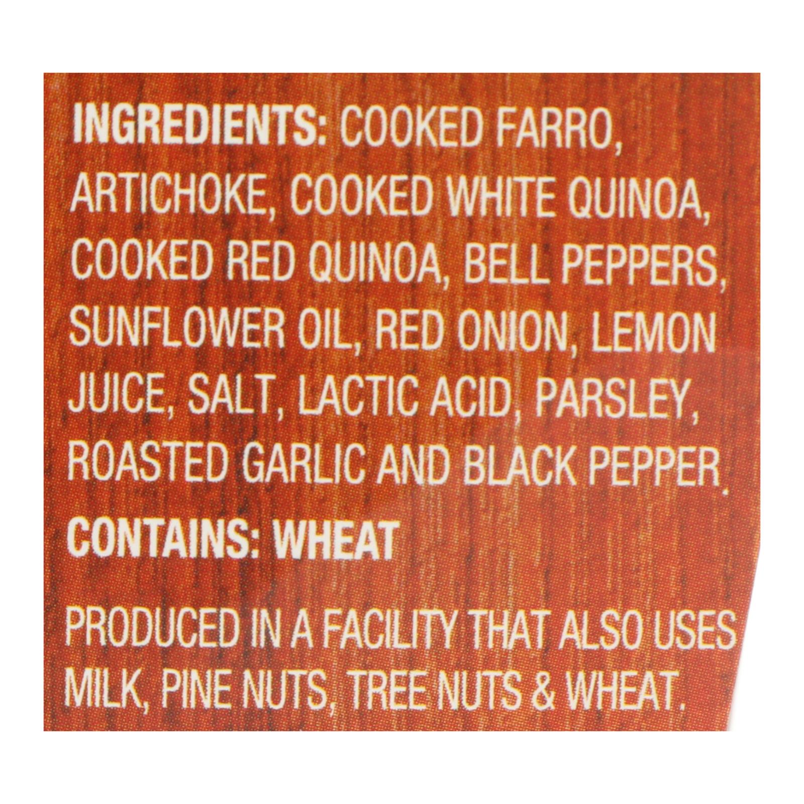 Cucina And Amore - Farro - Artichoke - Lemon - Garlic - Case Of 6 - 7.9 Oz - GreatEagleInc