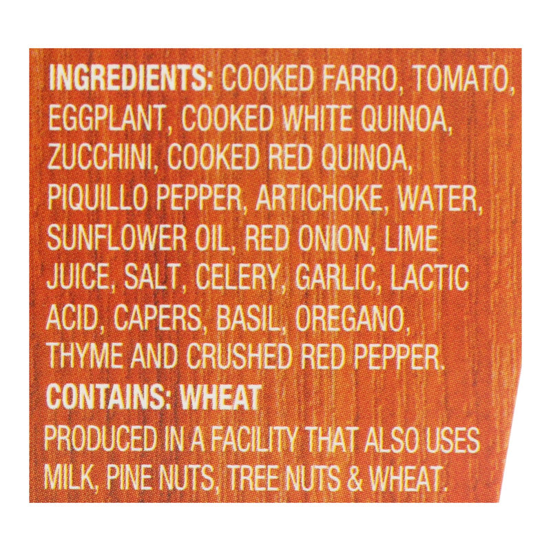 Cucina And Amore - Grilled Vegetables - Farro - Case Of 6 - 7.9 Oz - GreatEagleInc