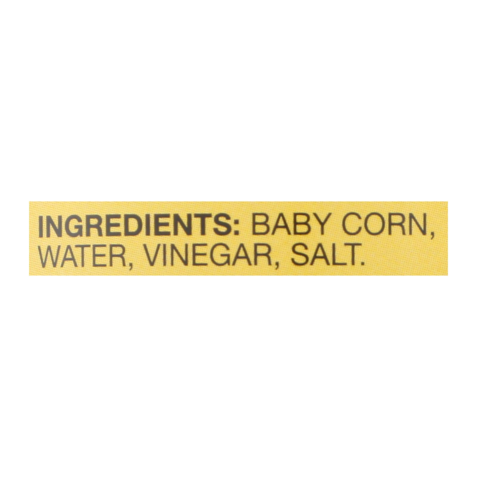 Reese Pickled Whole Baby Corn  - Case Of 12 - 7 Oz - GreatEagleInc