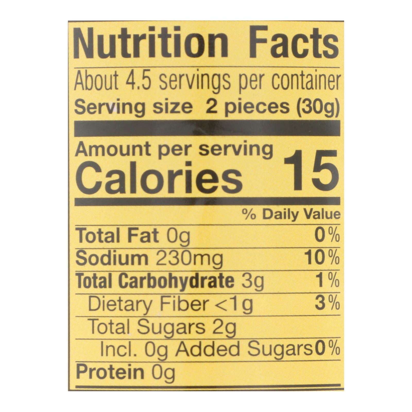 Reese Pickled Whole Baby Corn  - Case Of 12 - 7 Oz - GreatEagleInc