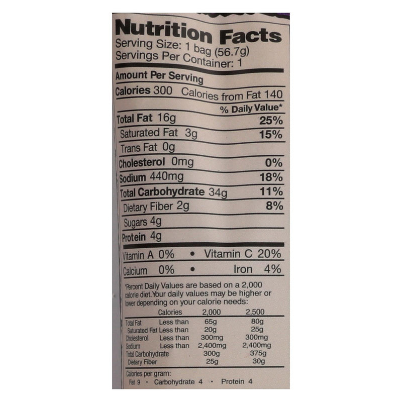 Dirty Chips - Potato Chips - Salt And Vinegar - Case Of 25 - 2 Oz. - GreatEagleInc