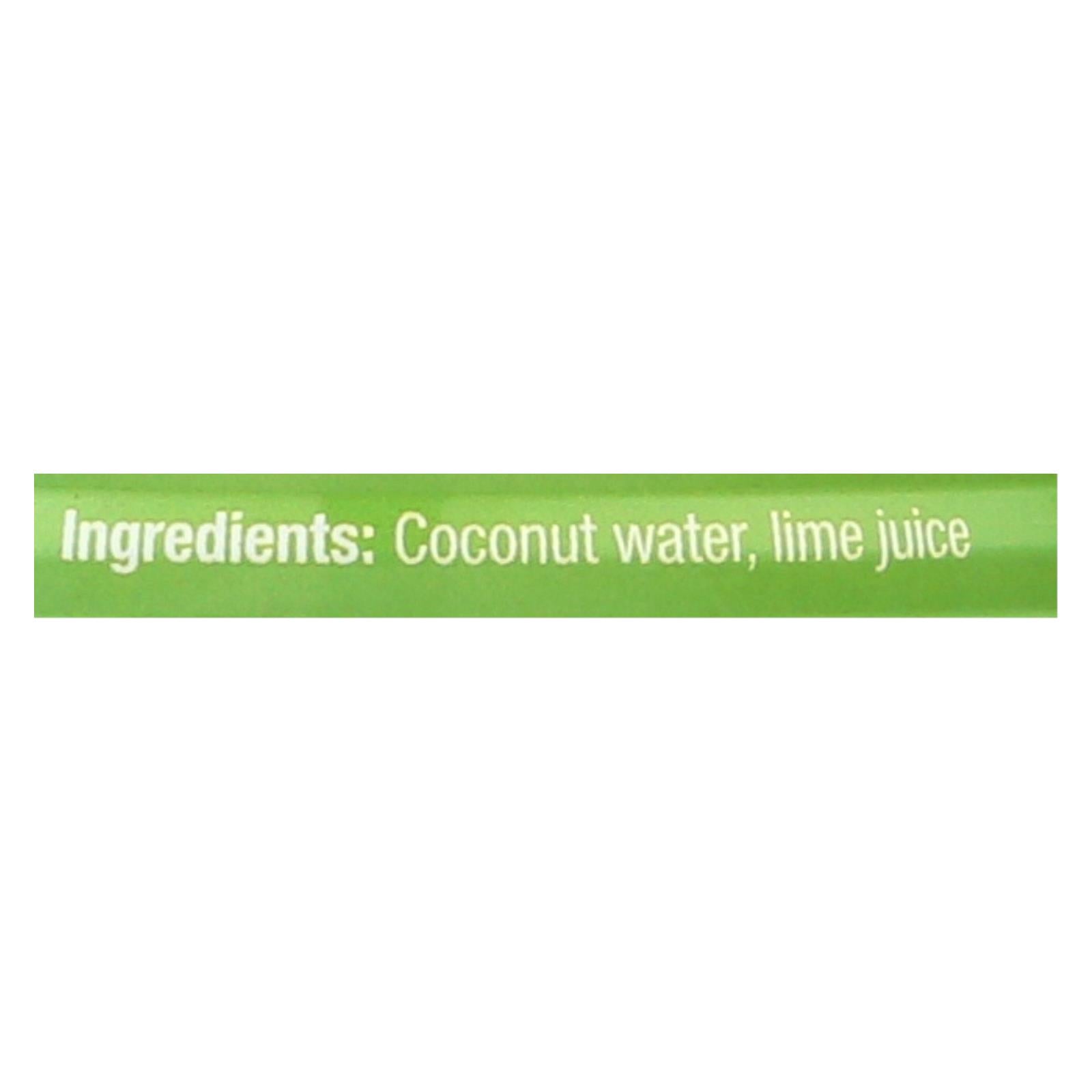 Amy And Brian - Coconut Water With Lime - Case Of 12 - 17.5 Fl Oz - GreatEagleInc