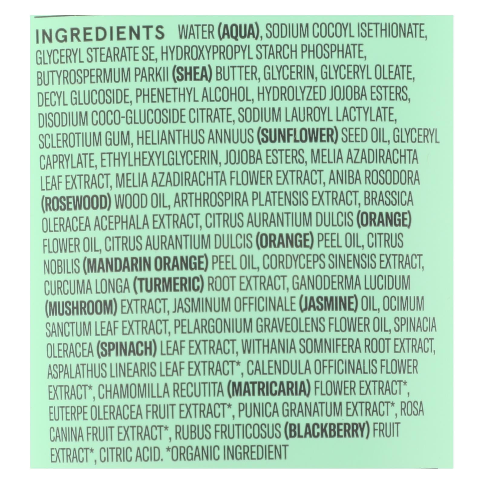 Acure - Cleanser Ultra Hydrt Green Juice - 1 Each-4 Fz - GreatEagleInc