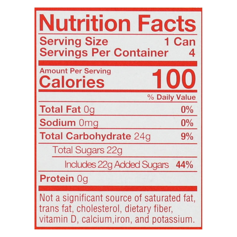 Q Drinks - Sparkling Grapefruit - Case Of 6/4 Packs - 7.5oz Cans - GreatEagleInc