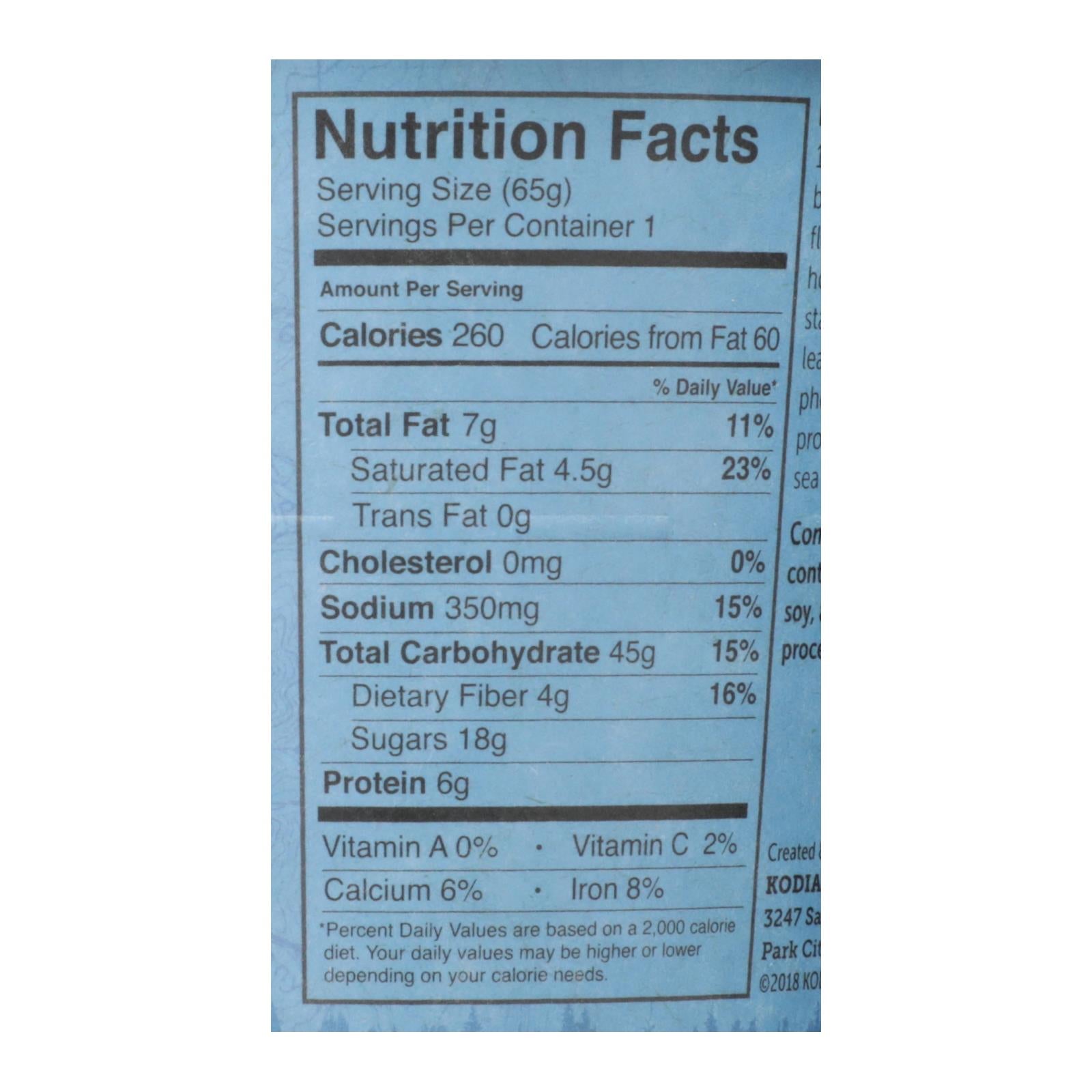 Kodiak Cakes Muffin Unleashed - Case Of 12 - 2.29 Oz - GreatEagleInc