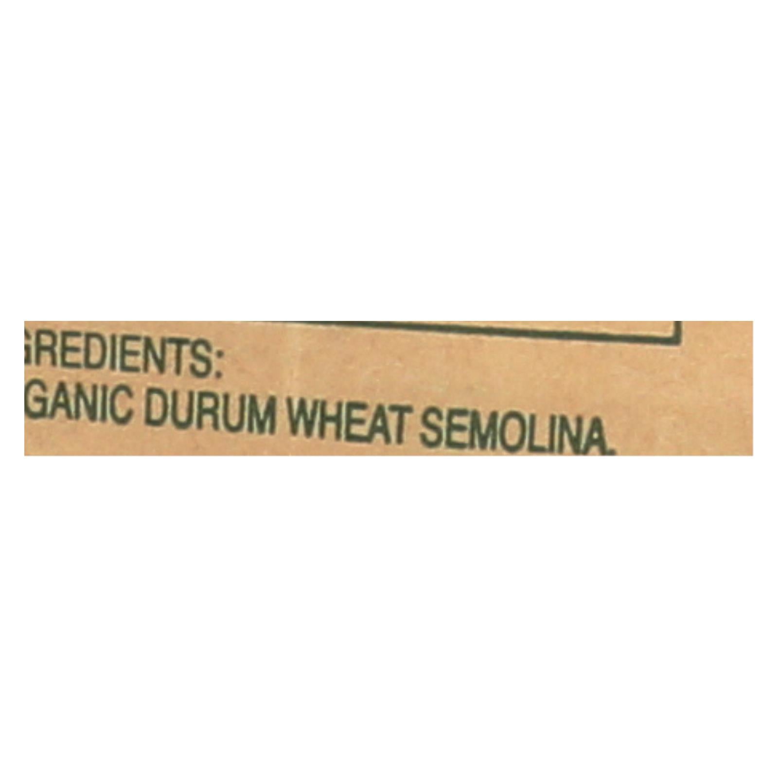 Montebello Organic Pasta - Rigatoni - Case Of 12 - 1 Lb. - Eco-Friendly Home & Grocery