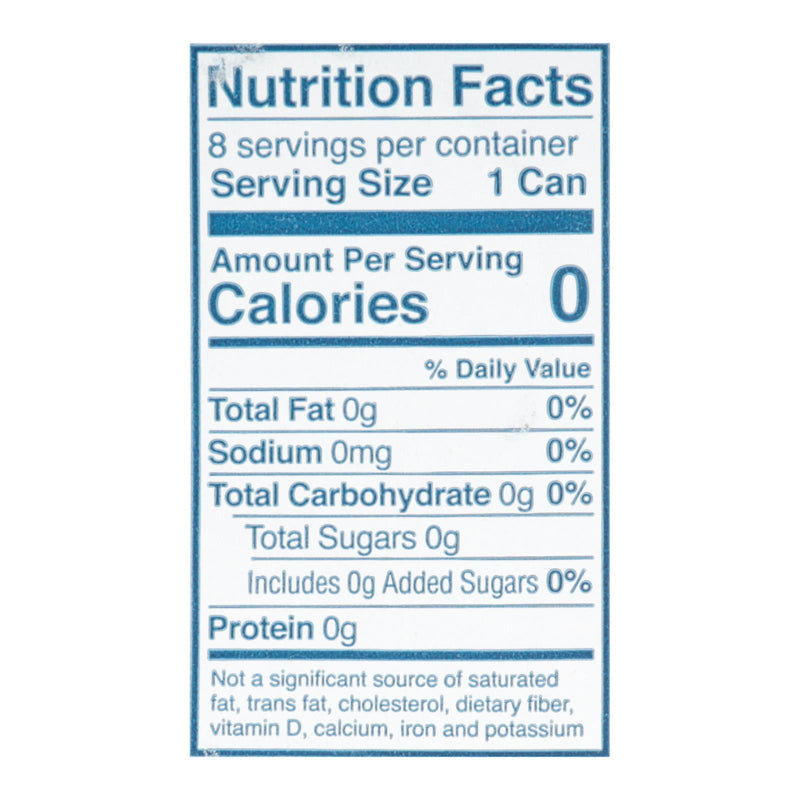 Waterloo - Water Spk Strawberry - Case Of 3 - 8/12 Oz - GreatEagleInc