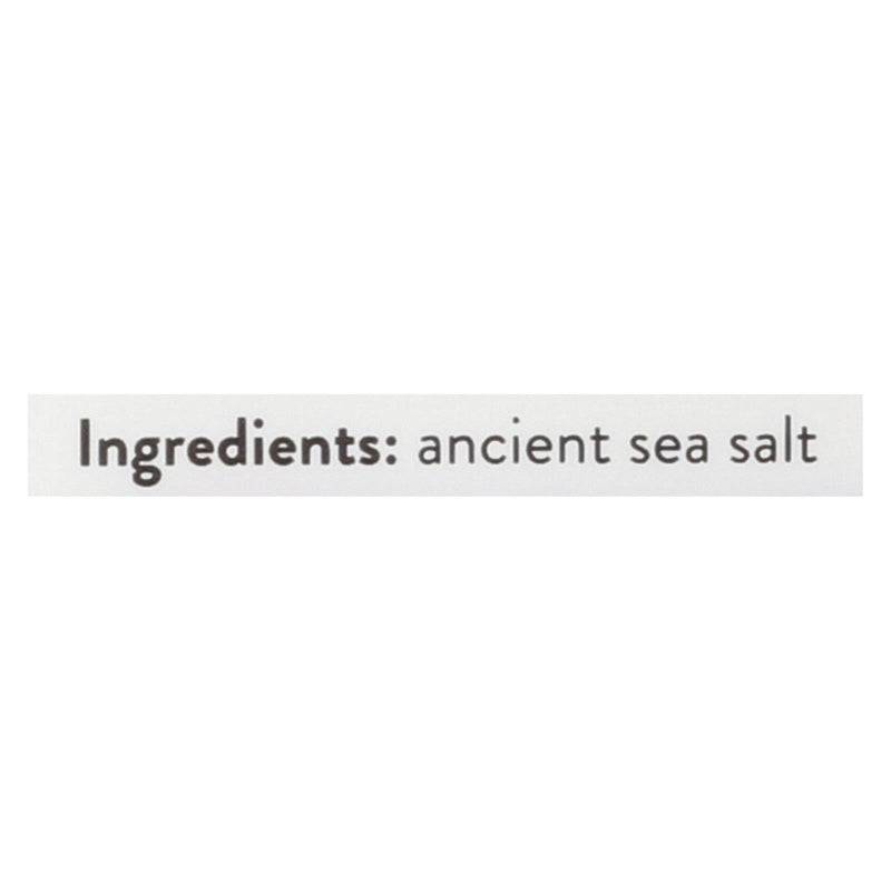 Real Salt Sea Salt - Ancient - Fine - Pouch - Case Of 6 - 16 Oz - GreatEagleInc