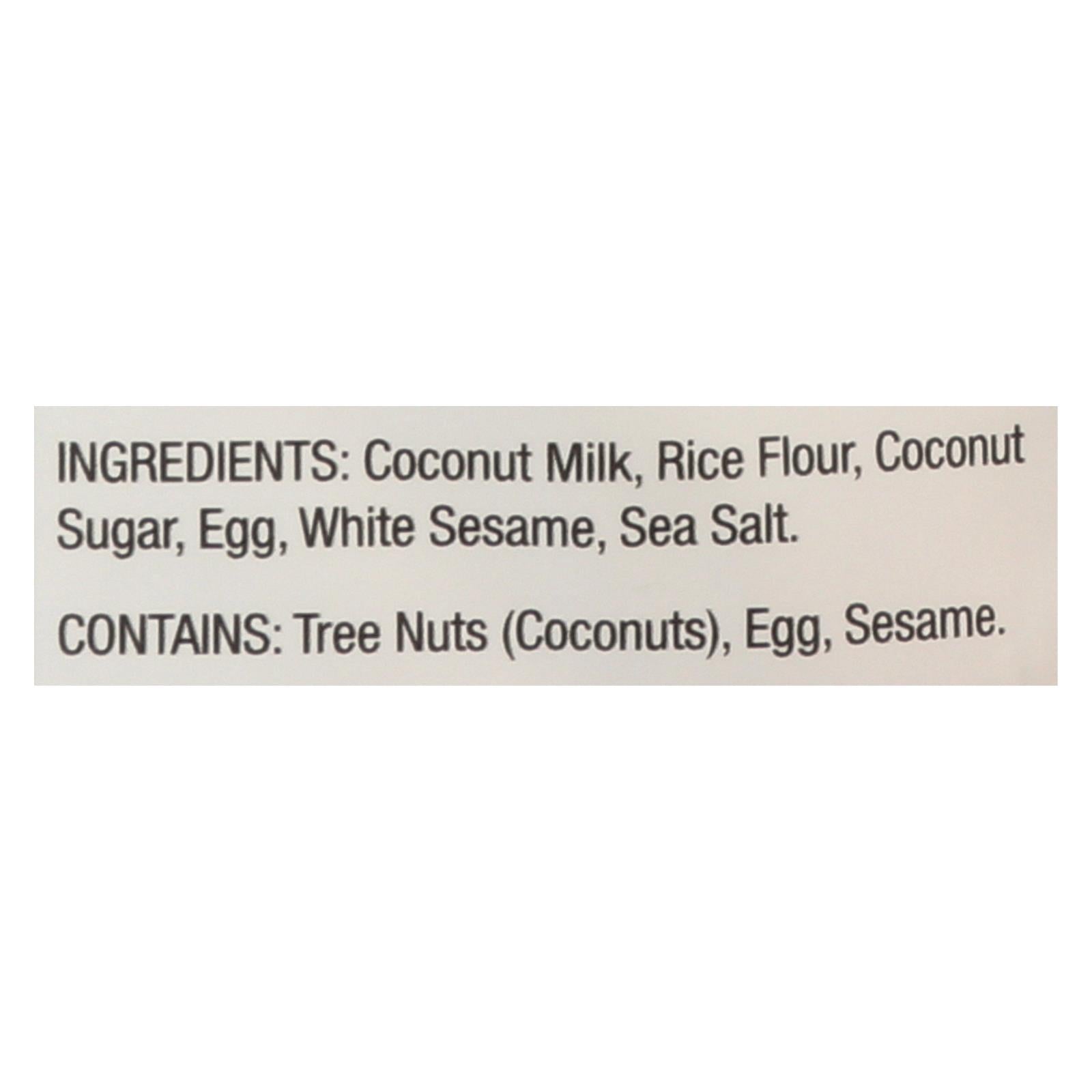 Sun Tropics Coco Rolls Original, Rolled Coconut Wafer  - Case Of 12 - 4 Oz - GreatEagleInc