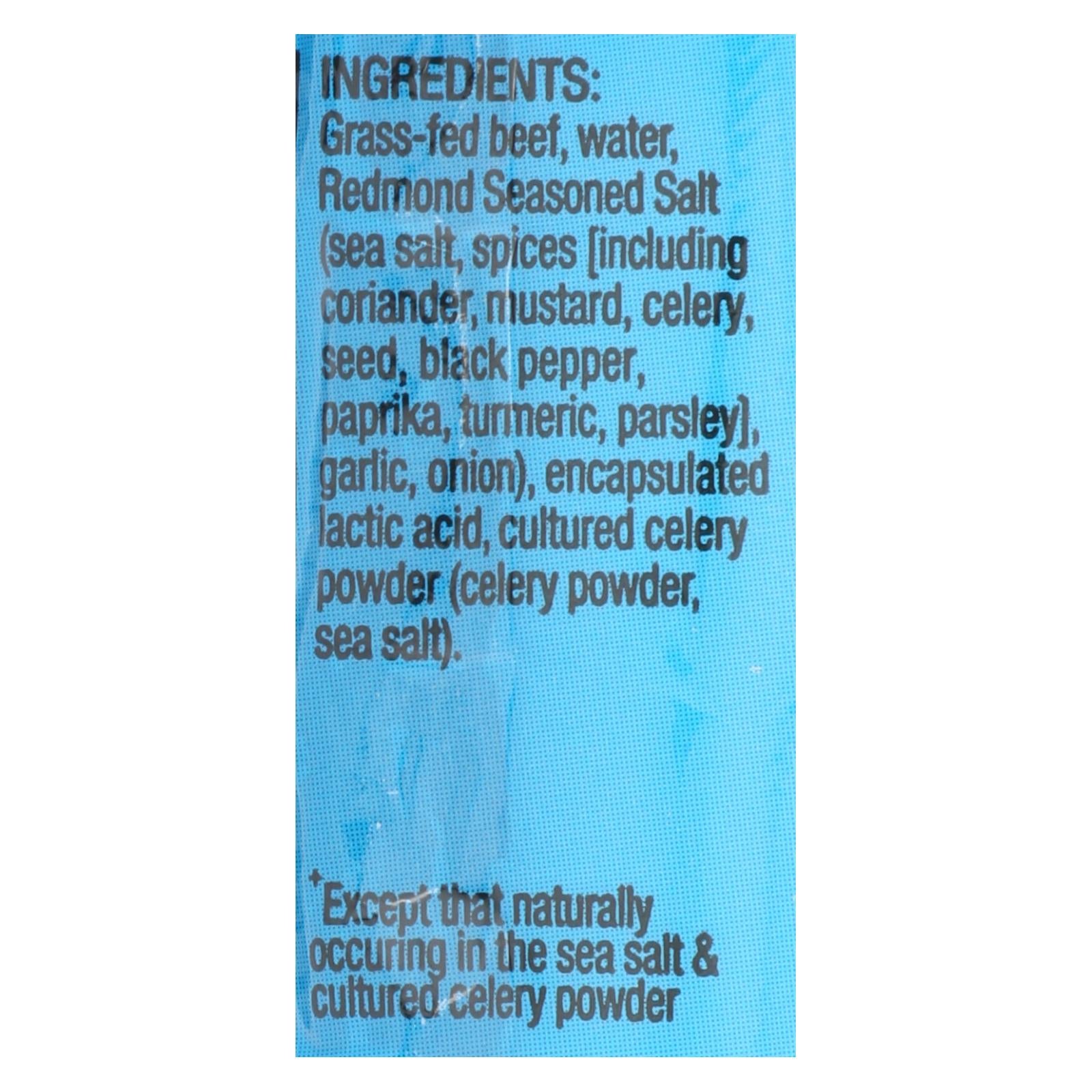 Nick's Sticks Snack Sticks - Beef - Case Of 25 - 1.7 Oz. - GreatEagleInc