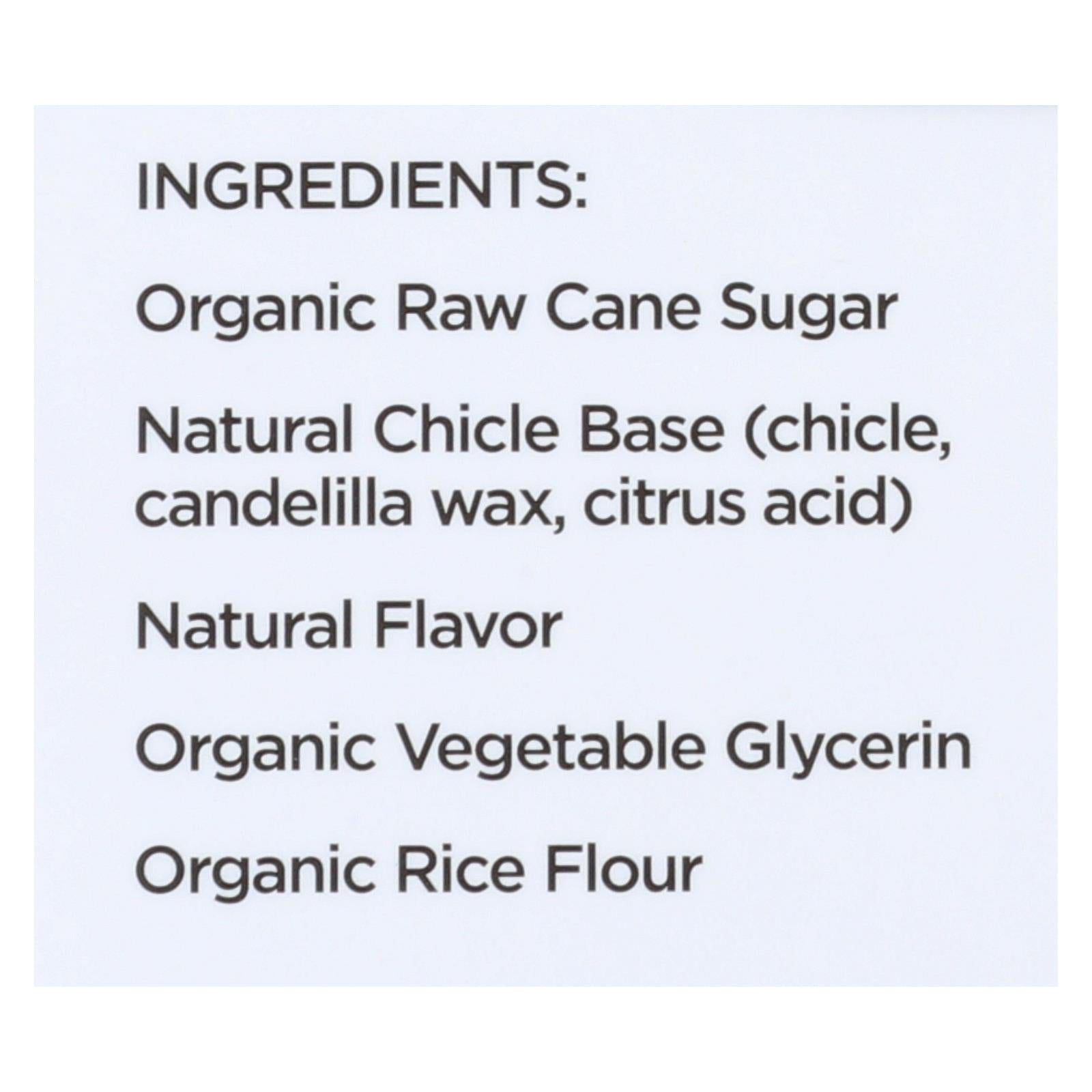 Simply Gum All Natural Gum - Fennel Licorice - Case Of 12 - 15 Count - GreatEagleInc