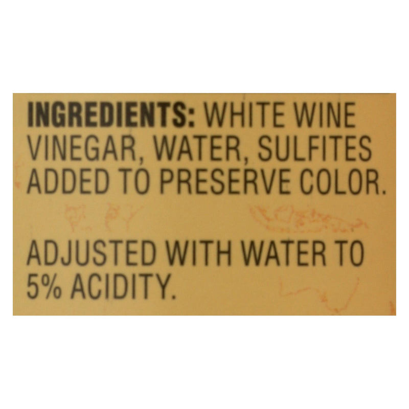 Reese - White Wine Vinegar - Case Of 6 - 12.7 Fl Oz. - GreatEagleInc