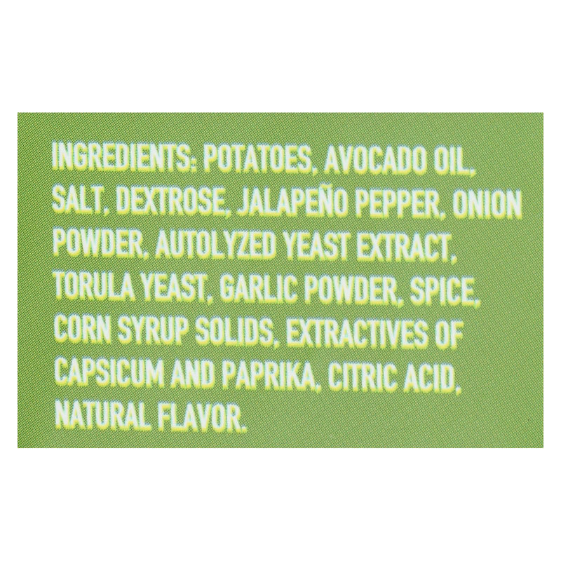 Boulder Canyon - Kettle Chips - Avocado Oil Jalapeno - Case Of 12 - 5.25 Oz. - GreatEagleInc