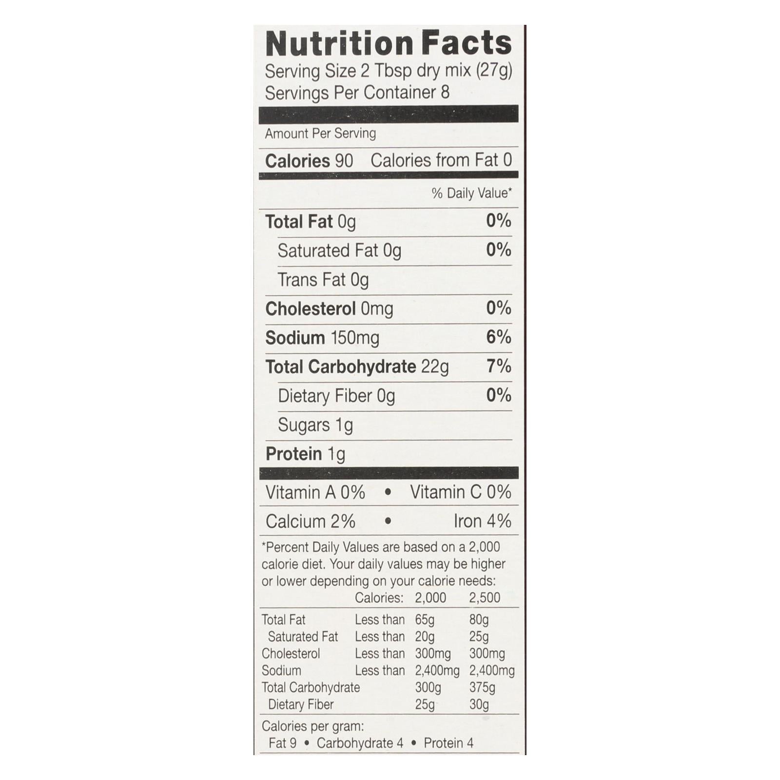 Chebe Bread Products - Bread Mix Original - Case Of 8-7.5 Oz - GreatEagleInc